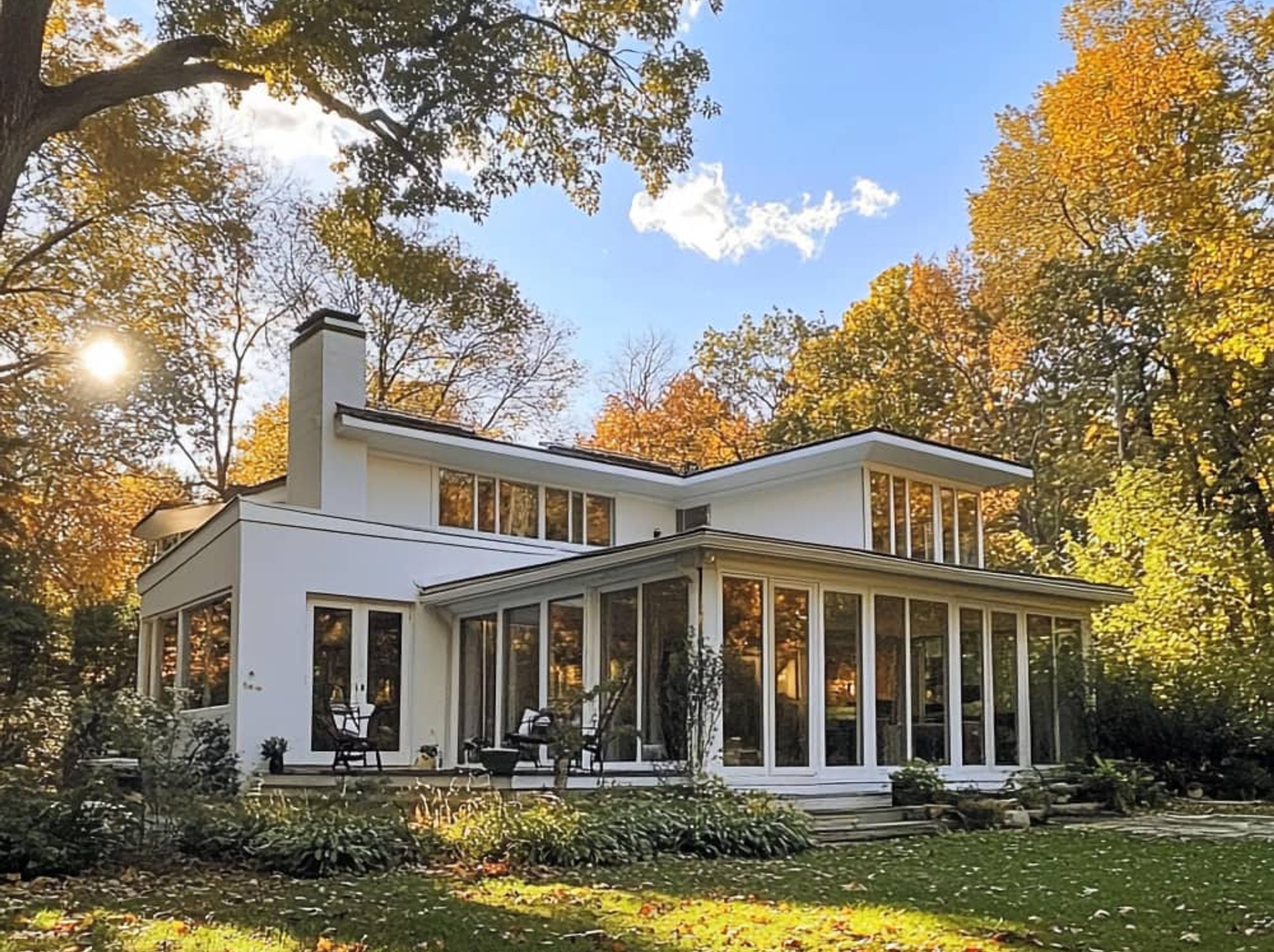 Brittany Morgan showing a home to clients